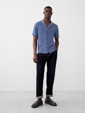 Banana Republic Linen Blend Polo